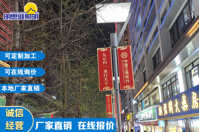 重慶商業區路燈桿工程
