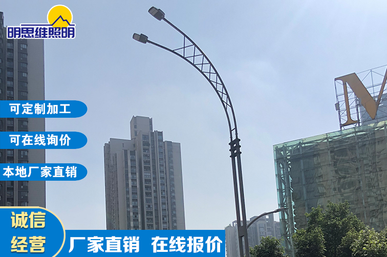 重慶大竹林非標定制路燈桿案列