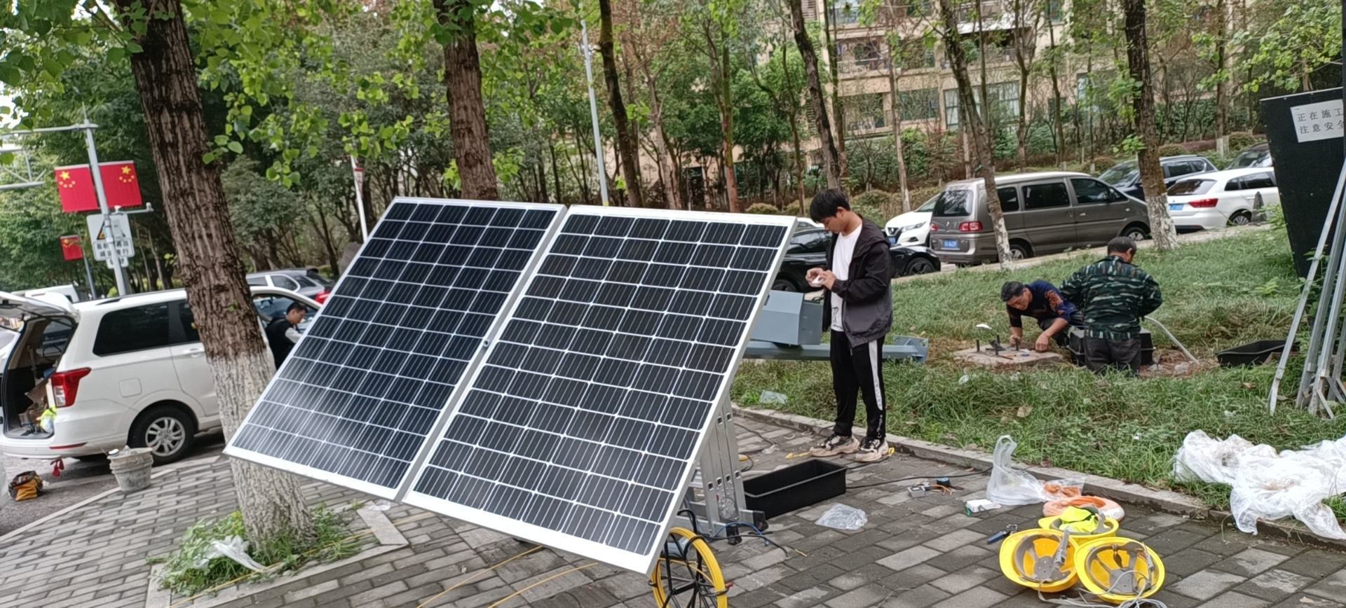 太陽能監控安裝