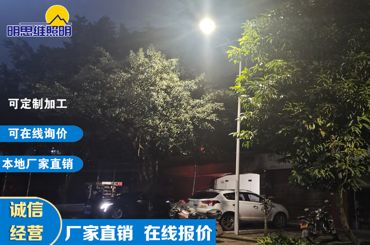 江津朱陽鎮太陽能路燈項目