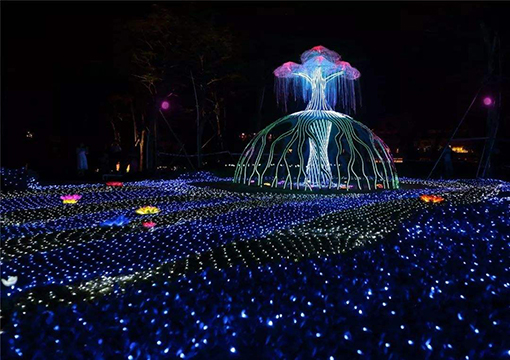 聚焦文旅夜游:夜景亮路燈廠家化與景區元素的緊密融合