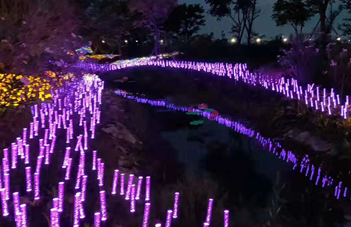 協調環境結構，打造獨特夜景-明思維照明