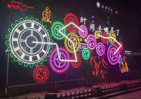 簡析造型燈在景觀亮化工程中的藝術綻放-明思維照明