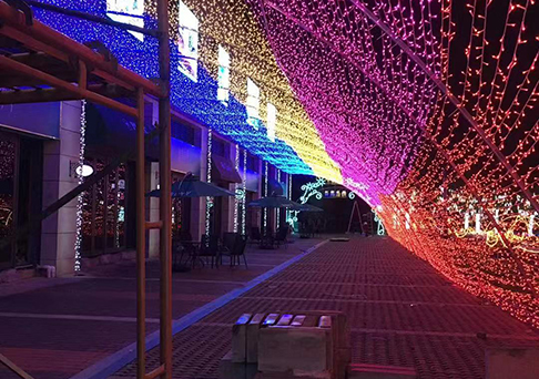 繁星點亮夜空,注入城市活力-明思維照明
