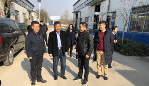 公司參加齊都鎮人社政策解讀會