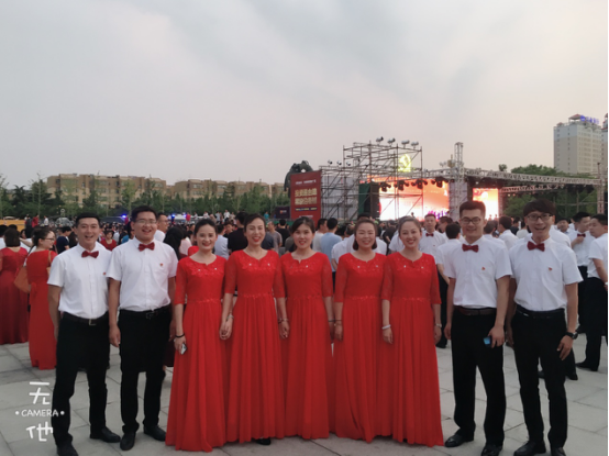 公司參加臨淄區慶祝建黨98周年“不忘初心 牢記使命”紅歌演唱會活動