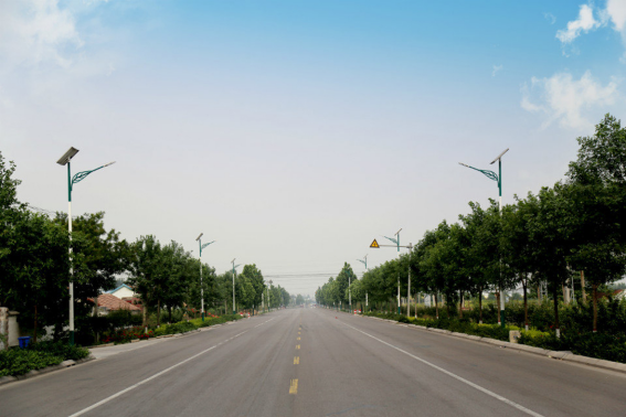 太陽能路燈道路照明案例
