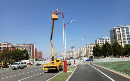 新城建設，大功率LED路燈成道路照明主流